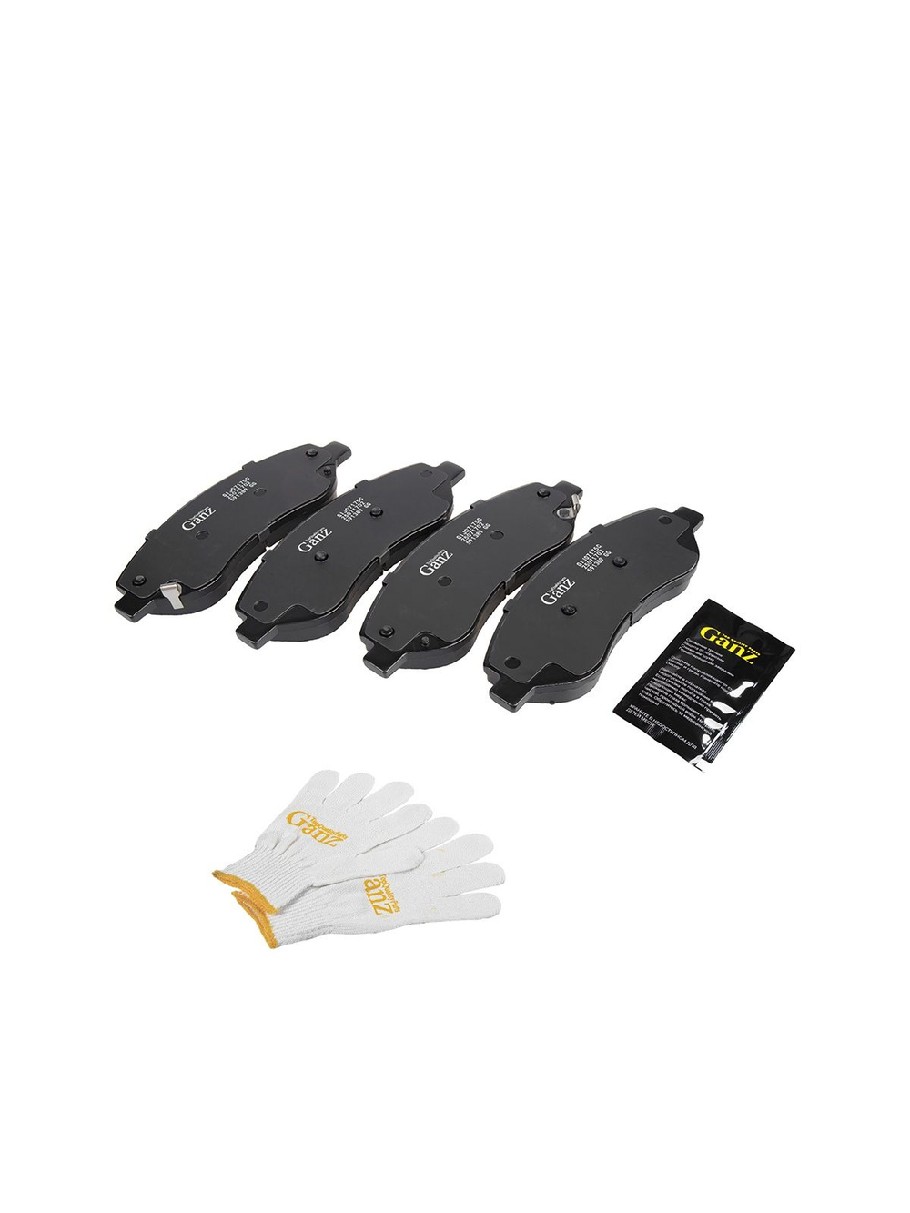 Колодки передние PRO-Line Ceramic TANK 500 GANZ GIJ07175C