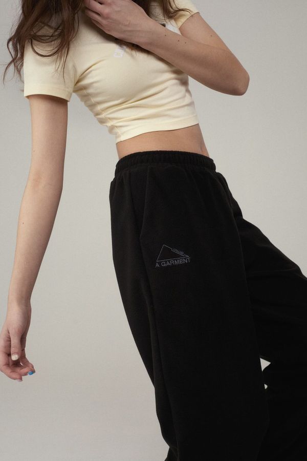 Брюки Флисовые Equipment pants женские черные - фото 11