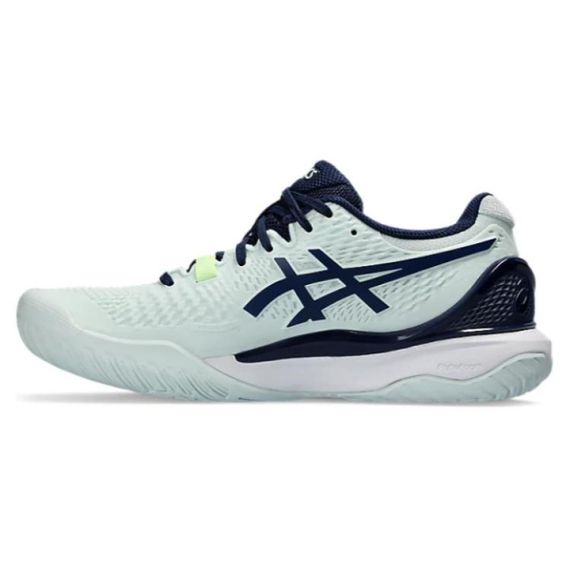 Asics Гель Resolution 9 Кроссовки для тенниса Низкие Белые Желтые Женские