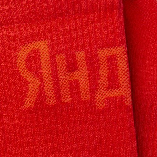 Носки Яндекс высокие красные