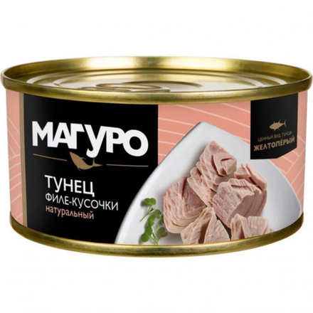 Магуро полосатый тунец желтопёрый 170 гр