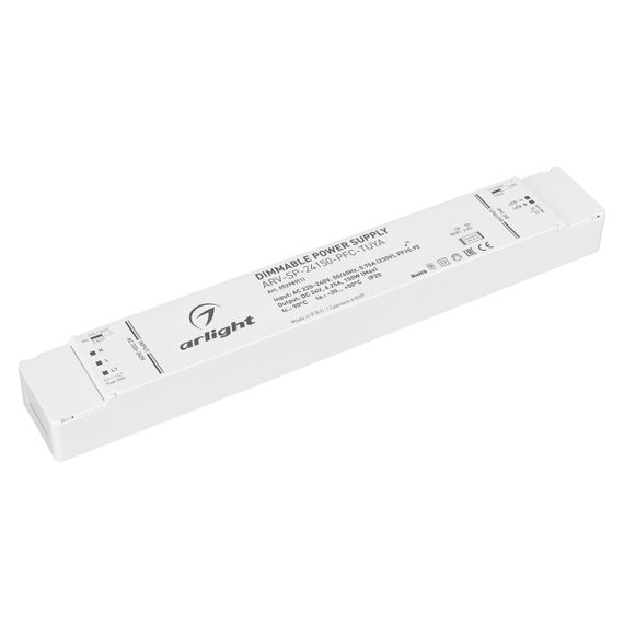 Блок питания ARV-SP-24150-PFC-TUYA (24V, 6.25A, 150W, WiFi, 2.4G) Arlight 052989(1)