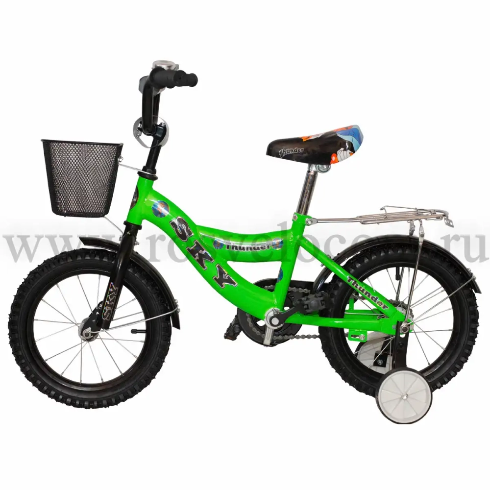 Велосипед городской Sky 14" Зеленый