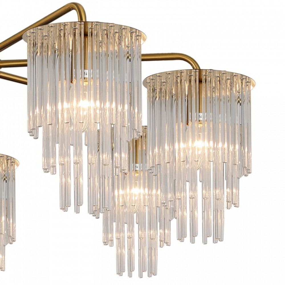 Люстра на штанге ILLUMICO  IL0109-7P-79 COP