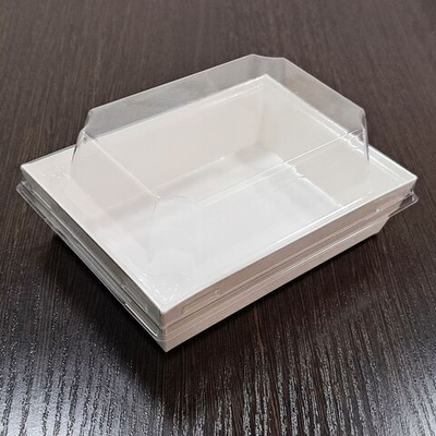 Контейнер бумажный Ant Box White с крышкой 400 мл 9- 12 (85x120x68) 1/600