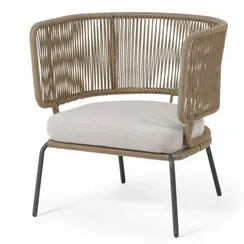 Кресло Nadin бежевое