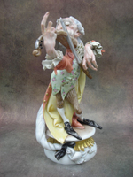 Статуэтка. Фарфор. Скрипач виртуоз. Capodimonte. Италия