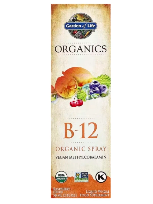 Organics Витамин В12 спрей 58 мл