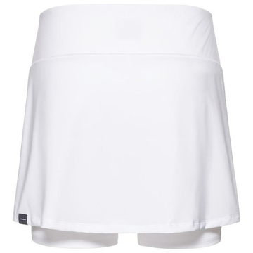 Теннисная юбка Head Club Basic Skort Long W - белый
