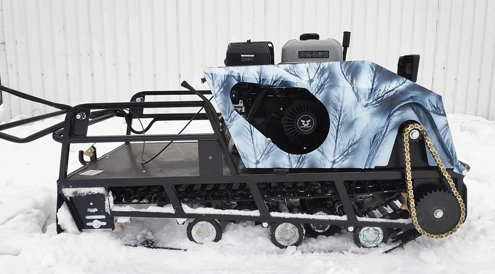 Мотобуксировщик Irondog (Железная собака) M600 23 Камуфляж Охотник