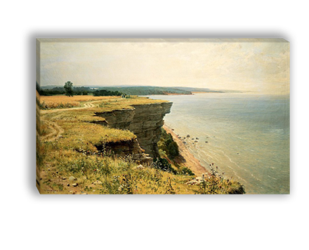 "У берегов Финского залива", Шишкин Иван Иванович, картина (репродукция)