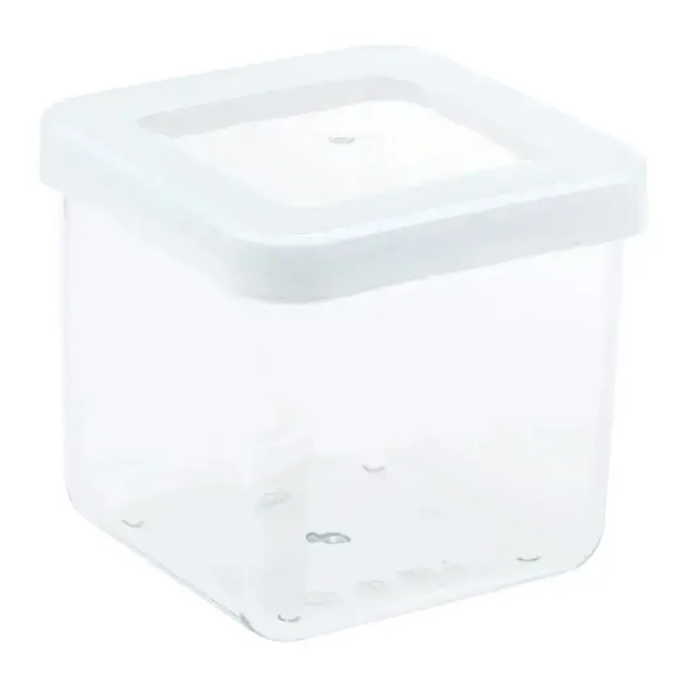 Емкость для сыпучих продуктов СТЕП 0,65 л 10х9,5см Белый