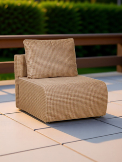 Кресло-кровать Нептун Ратибор темный компактное кресло для сна и отдыха с механизмом Еврокнижка и ящиком для белья