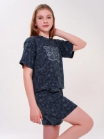 Домашний подростковый комплект футболка и шорты