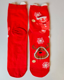 Носки НГ р.35-40 "New Year's magic" Пряник и Олень