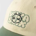 Кепка Ymkashix Logo Face бежевая/зеленая