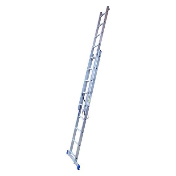 Лестница алюминиевая STAIRS двухсекционная 2x9 ступеней (AL209)