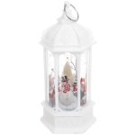 Сувенир с подсветкой «Лампа - Зимняя сказка» 5*6*13 см, Белый