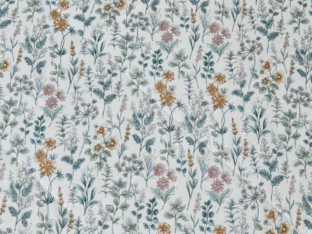 Постельное белье с одеялом 2 спальное евро Asabella 2223-OMP