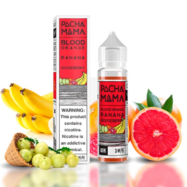 Купить Жидкость Pacha Mama - Blood Orange Banana Gooseberry (60 мл)