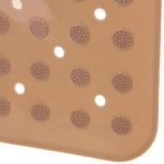 Коврик для раковины «Круги» 32*27см бежевый