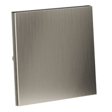 Клавиша для выключателя/переключателя одноклавишного, S70 Metal (никель)