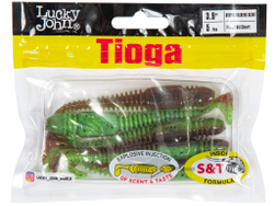 Мягкая съедобная приманка LJ Pro Series Tioga 3.9 in (100 мм), цвет Z15, 5 шт