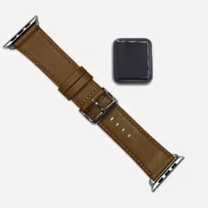 Ремешок кожаный для HEALTHBAND Pro №5, светло-коричневый