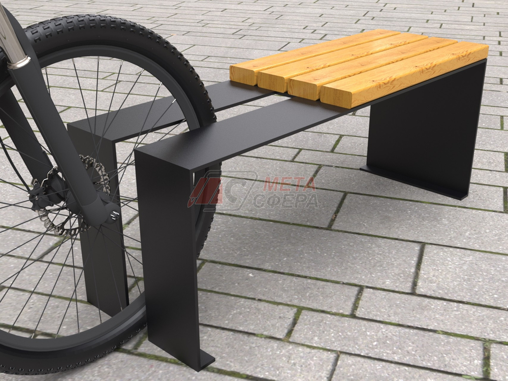 Скамья велопарковка 102