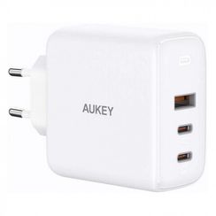 Сетевое зарядное устройство Aukey Omnia Mix 3 PD 90W PA-B6S (White)