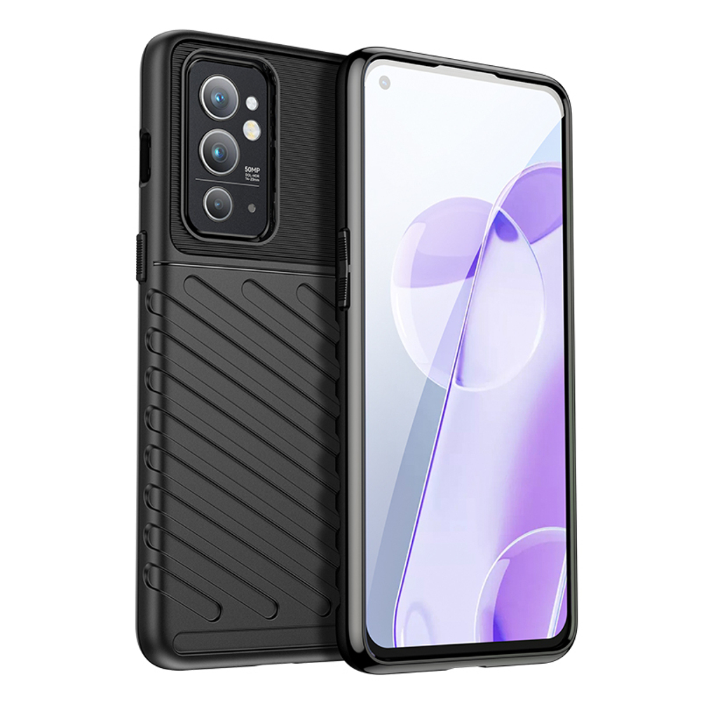 Противоударный чехол для смартфона Oneplus 9RT с текстурным рисунком, серии Onyx от Caseport