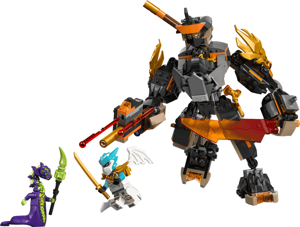 Конструктор LEGO Ninjago 71854 Cole's Mission Mech & Dragon Zane