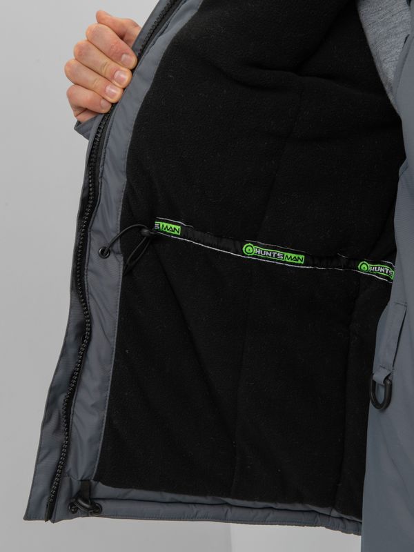 Костюм зимний Yukon Ice ткань Breathable цвет Серый/Черный