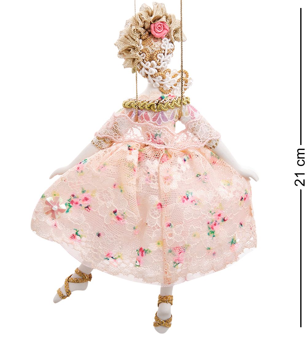 RK-937 Кукла подвесная «Балерина в костюме Фея цветов»