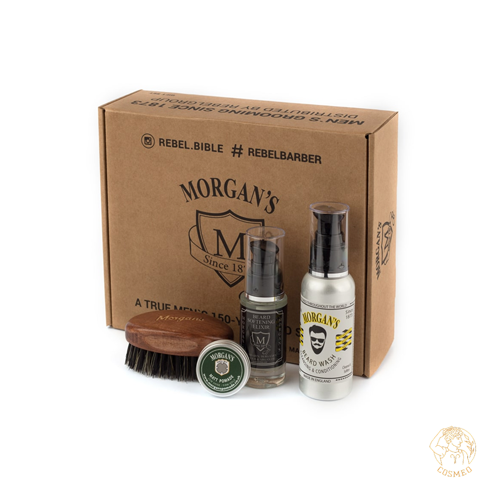 Подарочный набор для бороды с тестером Morgan's
