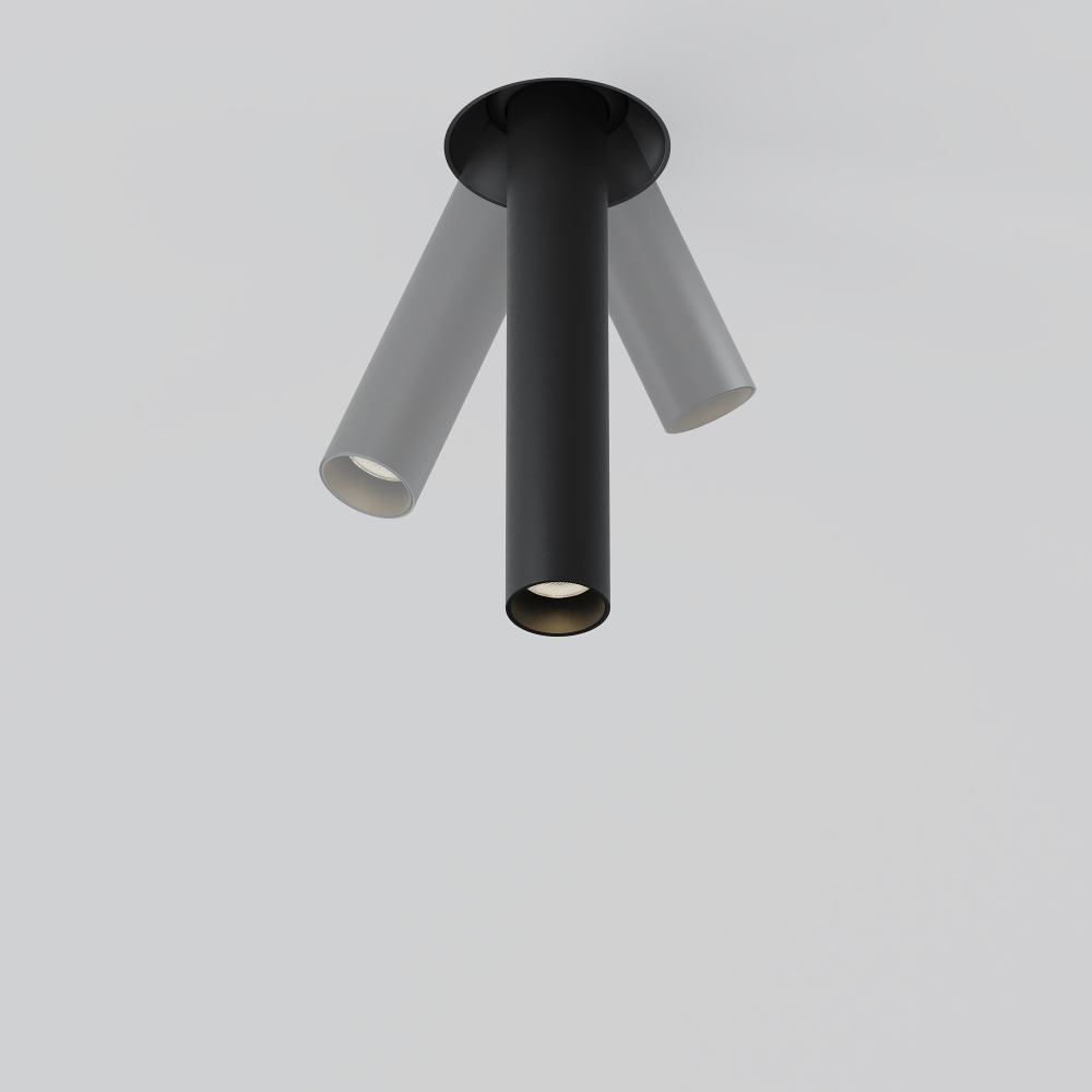 Встраиваемый светодиодный светильник Maytoni Focus T C140TRS-L200-7W3K-B