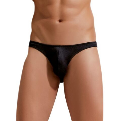 Хлопковые мужские трусы-слипы Colours of the Planet Brief (Размер: M) (Цвет: черный)