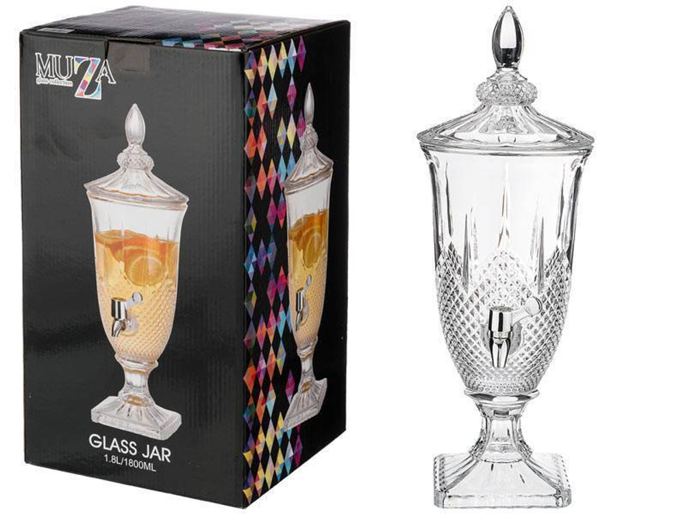 Диспенсер для напитков 2л "Лимонадница muza" 542355