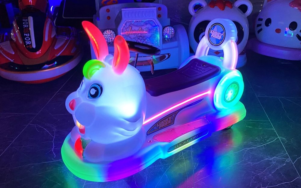 Прокатный аттракцион «Зайчик» Электромобиль