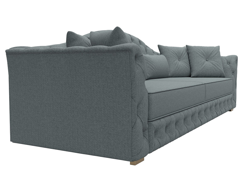 Диван прямой Артис, Амур 07 серый, Рогожка, 122570