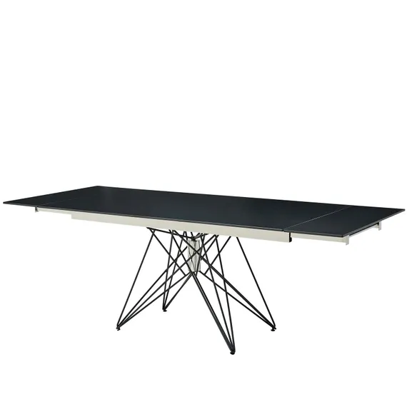 Стол раздвижной Everest 160-220х90 см, черный камень