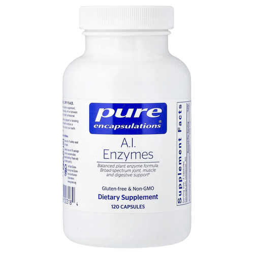 Pure Encapsulations, A.I. Enzymes, 120 Capsules