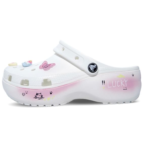 Crocs Classic Platform Clog 'Bright Pink'