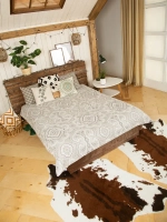 Одеяло утепленное зимнее лен хлопок евро макси 220х240