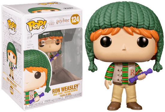 Фигурка Funko POP! Harry Potter S11 Holiday Ron Weasley (124) 51154