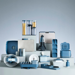 Набор мельниц для соли и перца milltop, синий, 2 шт.