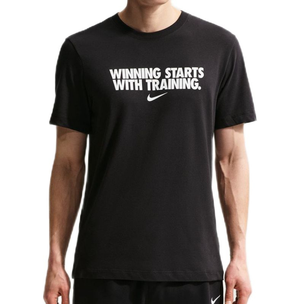 Мужская теннисная футболка Nike Dri-Fit Winning - black