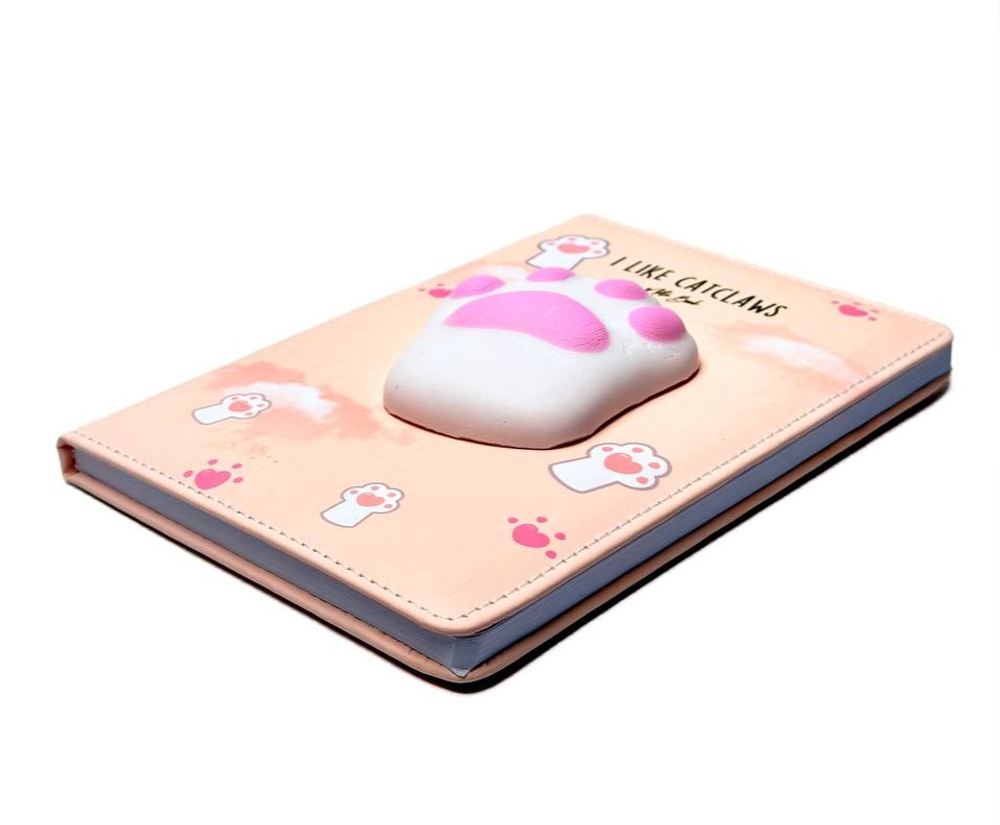 Блокнот 3D "Лапка" 21 см оптом