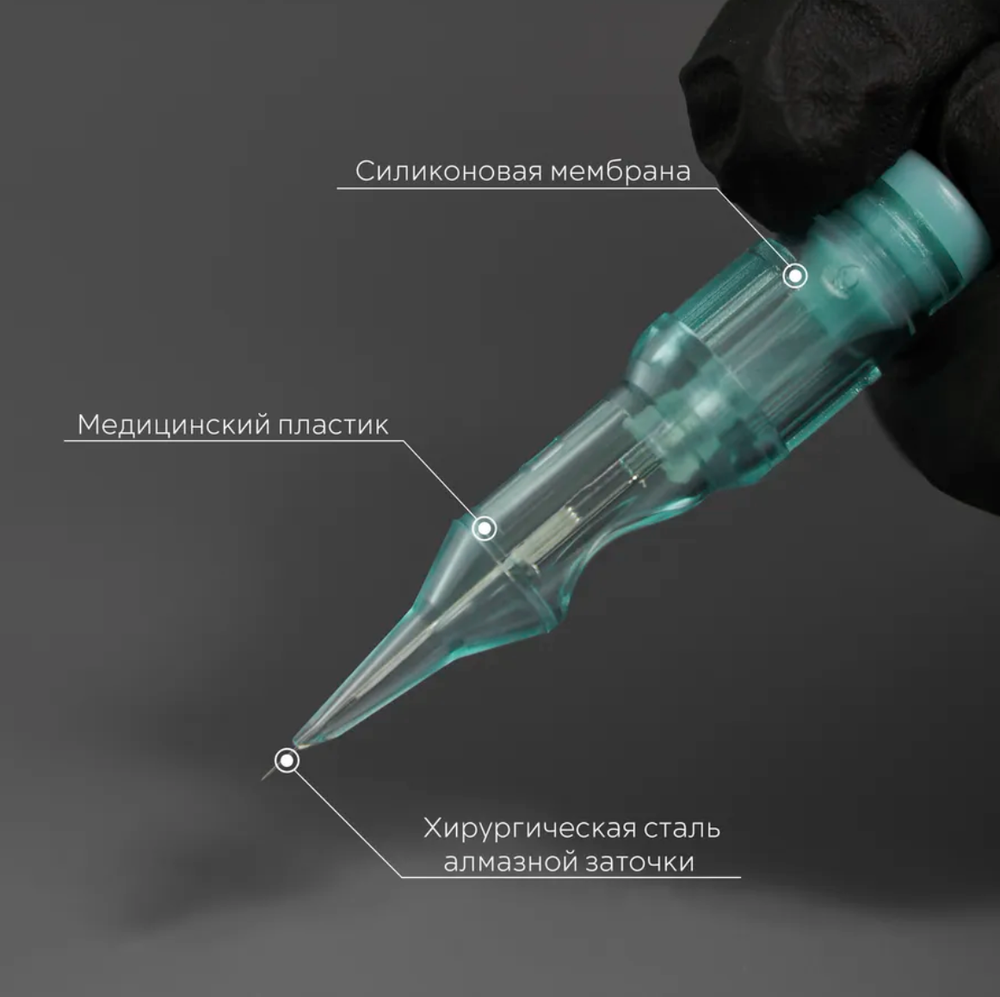 Viper green 30/1 rllt картриджи зеленые 20 шт