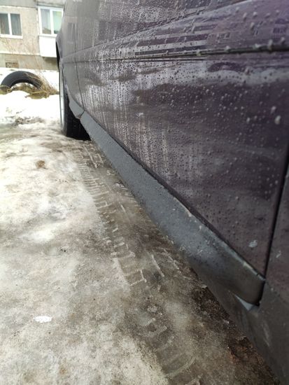 Листва (молдинги) на двери RS для Audi A6 S6 C5